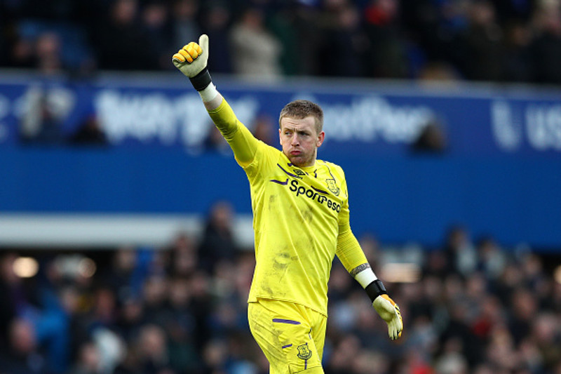 Jordan Pickford (Everton) - Átti góðar vörslur gegn Liverpool.