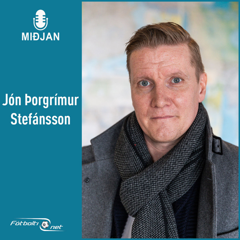 Jón Þorgrímur Stefánsson er gestur dagsins í podcastþættinum Miðjunni.