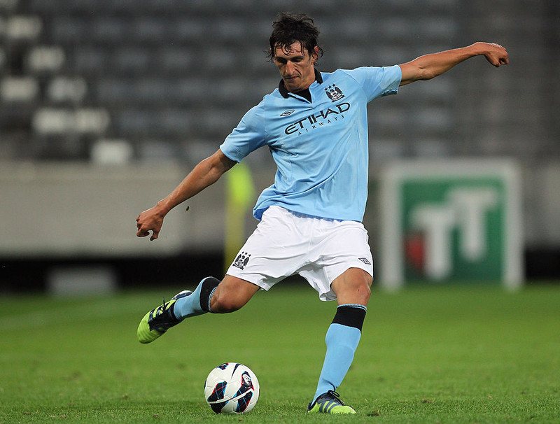 Stefan Savic fær heiðurinn árið 2012: Miðvörðurinn hefur þroskast í flottan varnarmann hjá Atletico en hann var ekki góður hjá City. Hann gerði nóg til að fá medalíun á 'Agueroooo' leiktíðinni en eftir þá leiktíð lék hann einungis einn leik hjá City.