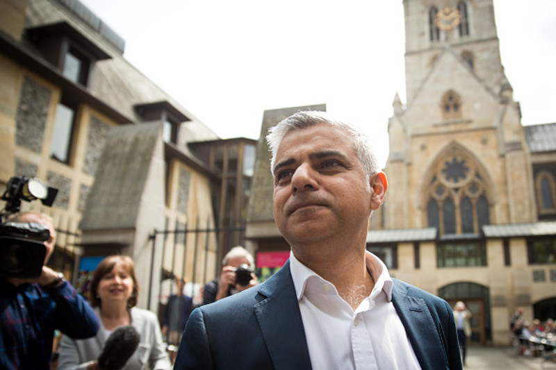 Sadiq Khan.