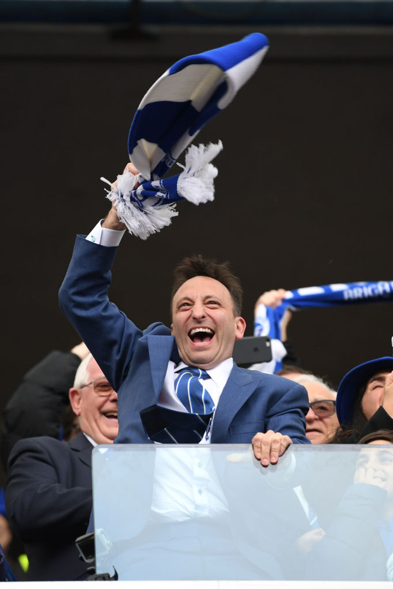 Tony Bloom, eigandi Brighton, fer sínar leiðir í þessu og það hefur virkað.