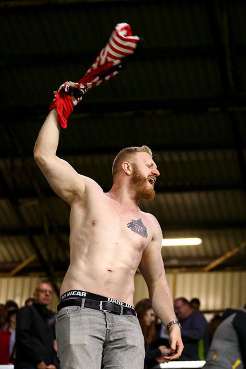 Stuðningsmenn Sunderland eru mjög ástríðufullir eins og þessi mynd gefur til kynna.