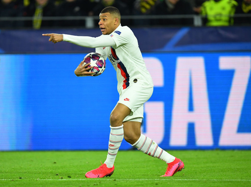 Mbappe lék sinn annan leik á tímabilinu.