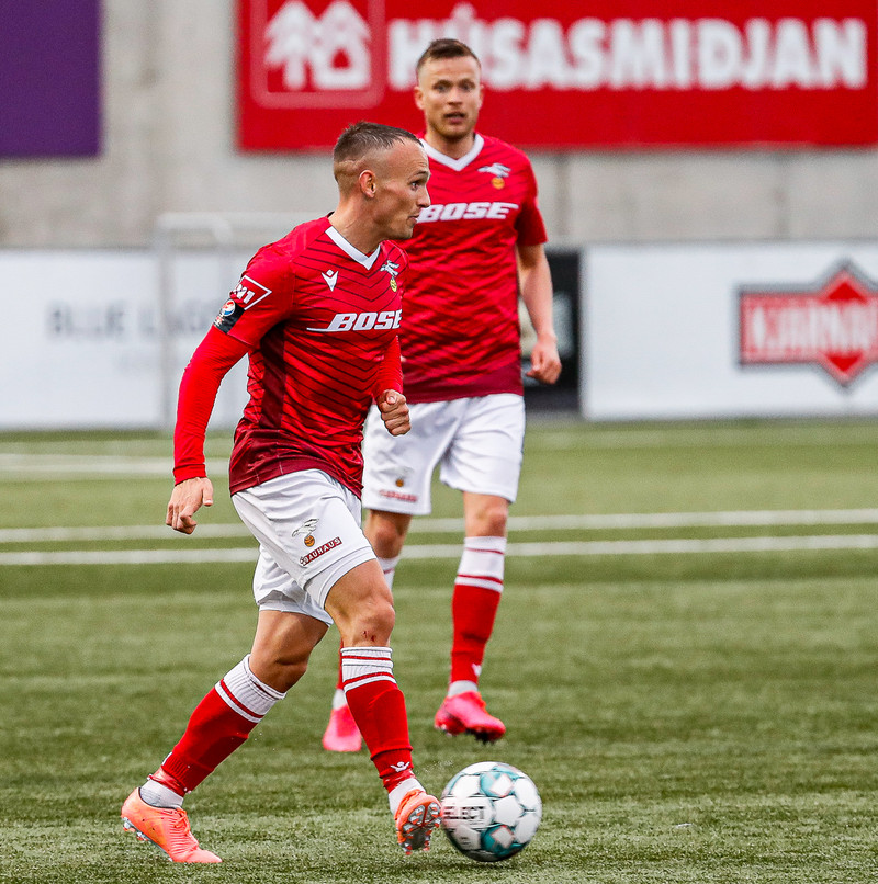 Aron Bjarnason leikmaður Vals