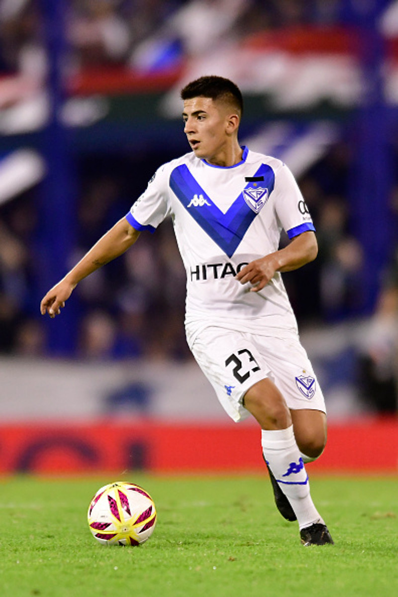 Thiago Almada er á blaði hjá United.