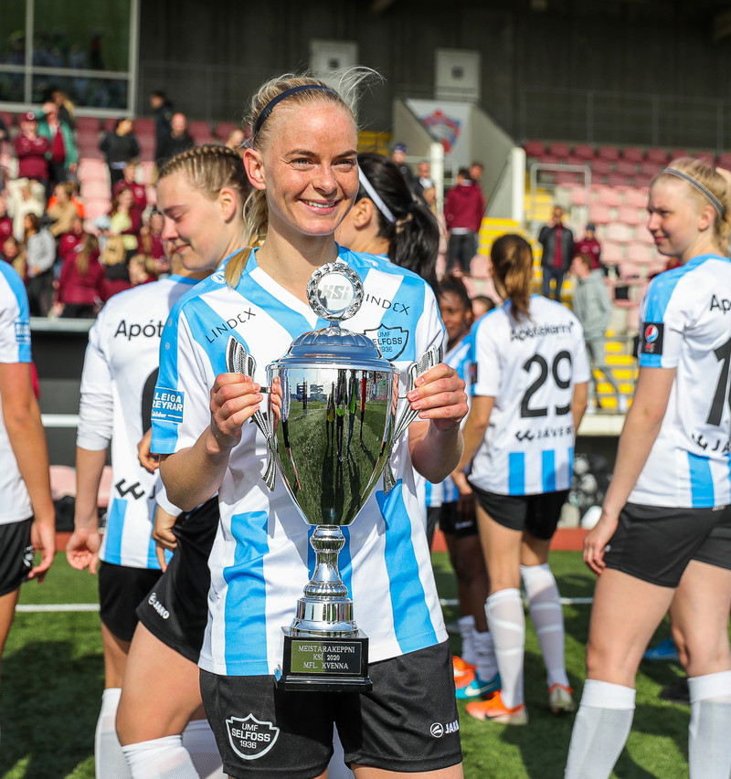 Anna María Friðgeirsdóttir, fyrirliði Selfoss
