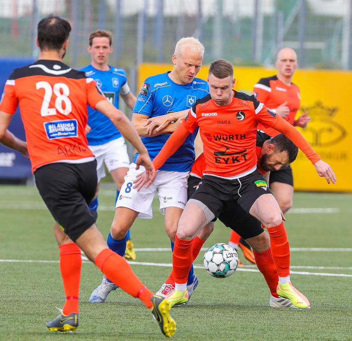 Valdimar í leik með Fylki.