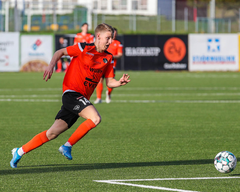 Þórður Gunnar Hafþórsson er á meðal efnilegra leikmanna í liði Fylkis.