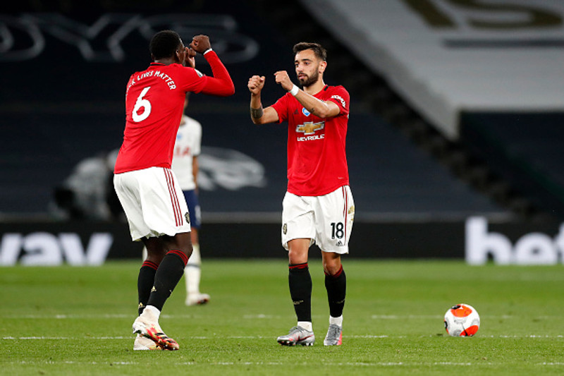 Paul Pogba sneri aftur í lið Manchester United