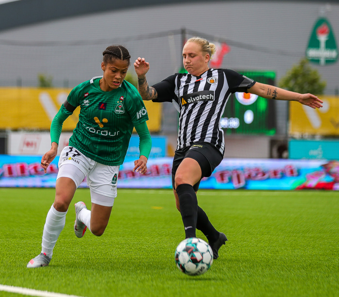 Úr leik Breiðabliks og KR.