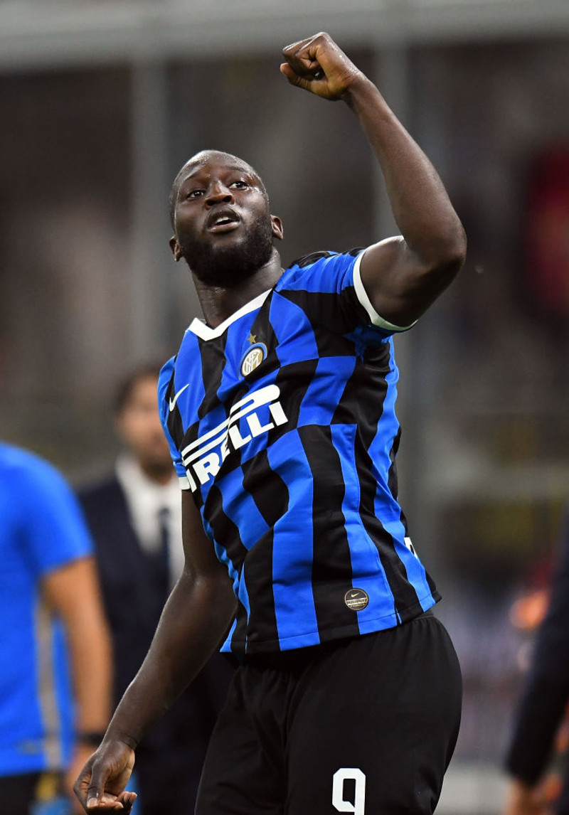 Romelu Lukaku, sóknarmaður Inter.