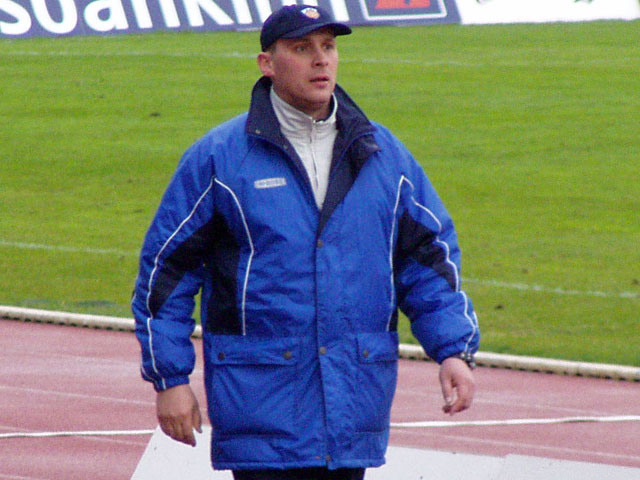 Jöri þjálfaði Stjörnuna sumarið 2006.