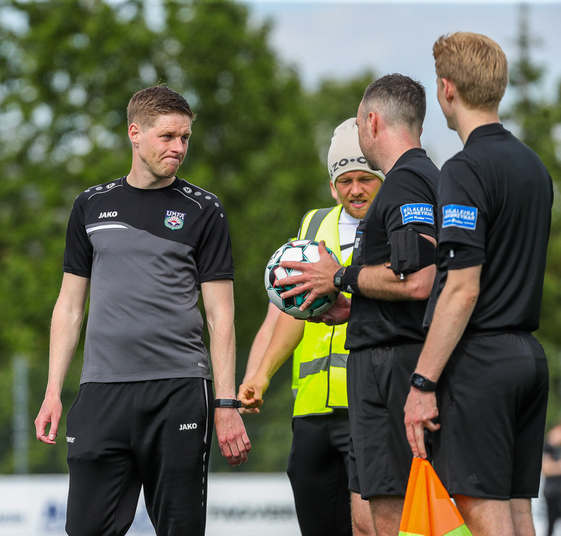 Magnús Már Einarsson, þjálfari Aftureldingar.