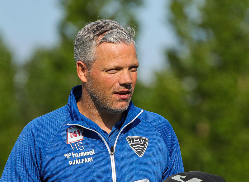 Helgi Sigurðsson þjálfari ÍBV