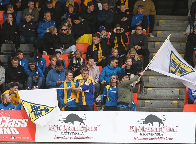Myndaveisla 1: Fylkir vann Gróttu