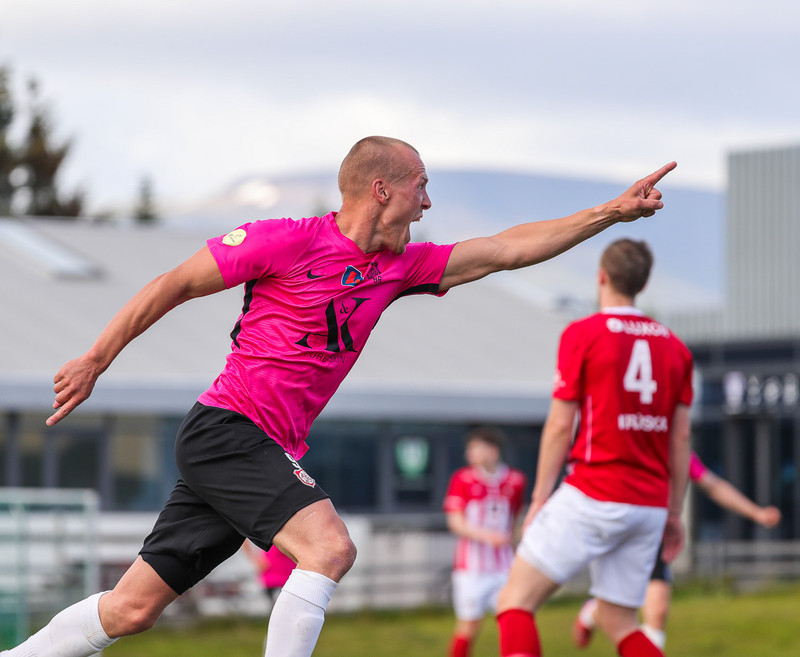 Jóhann Helgi jafnaði markamet Þórs