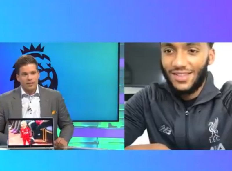 Sýndi Joe Gomez frá íslensku Liverpool-messunni