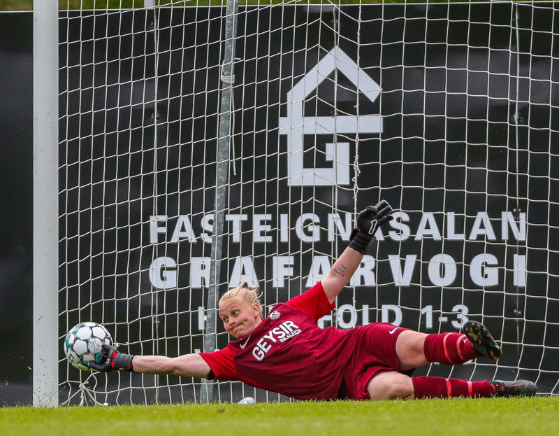 Ásta Vigdís var öflug með Keflavík á síðustu leiktíð.