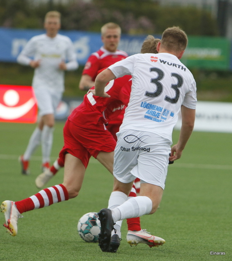 Myndaveisla: Elliði og Reynir gerðu jafntefli