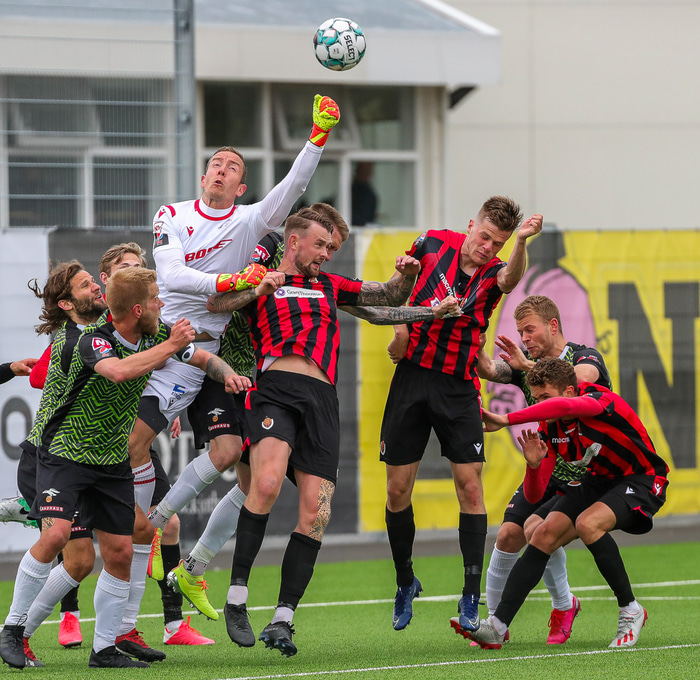 Úr leik Víkings og Vals.