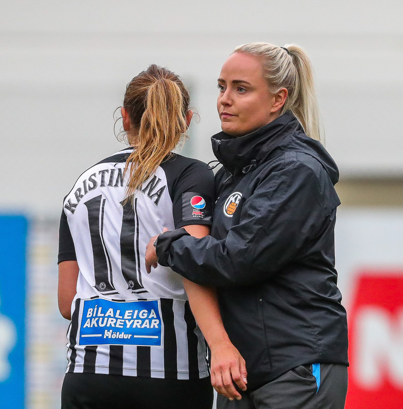Aníta Lísa Svansdóttir, aðstoðarþjálfari KR.