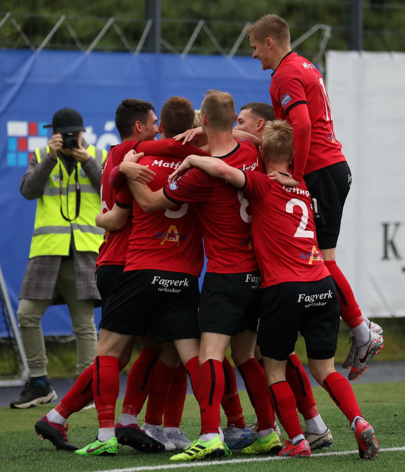 Myndaveisla: Afturelding vann Leikni F