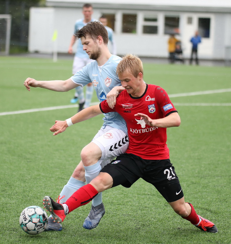 Myndaveisla: Afturelding vann Leikni F