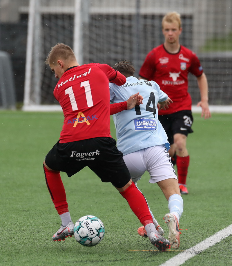 Myndaveisla: Afturelding vann Leikni F