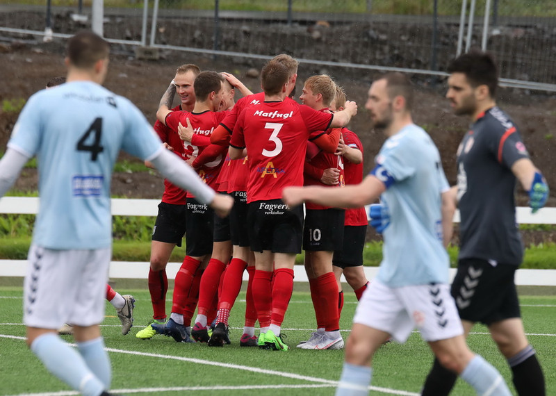 Myndaveisla: Afturelding vann Leikni F