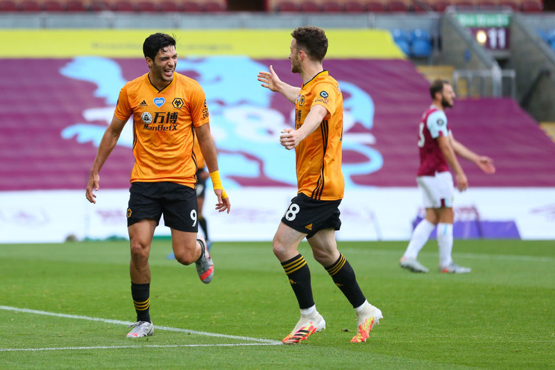 Jimenez var nálægt því að tryggja Wolves sigurinn.