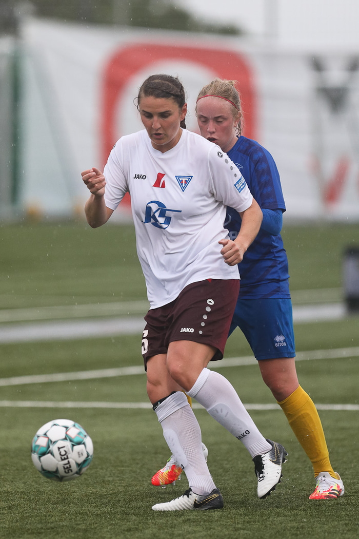 Murielle í leik með Stólunum í sumar.