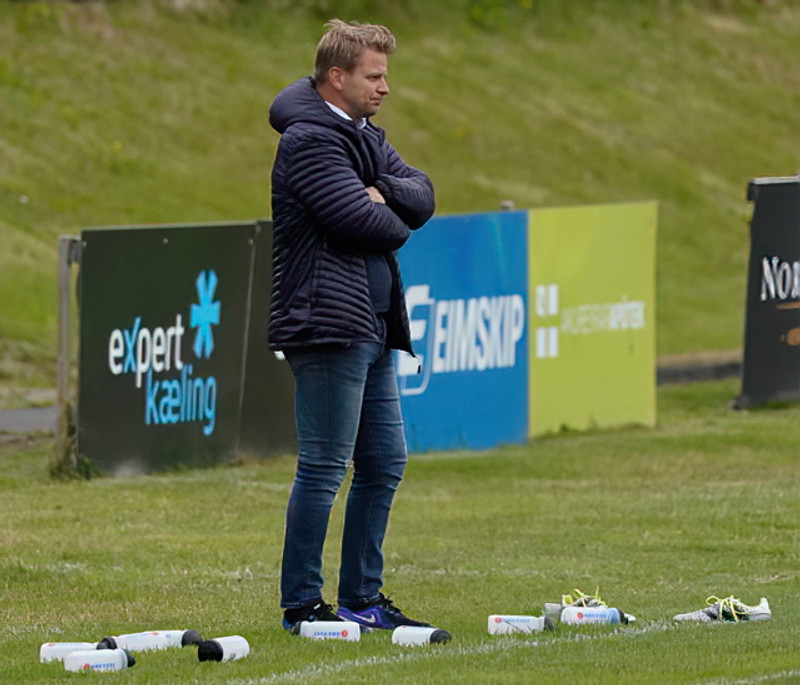 Ágúst Gylfason, þjálfari Gróttu.