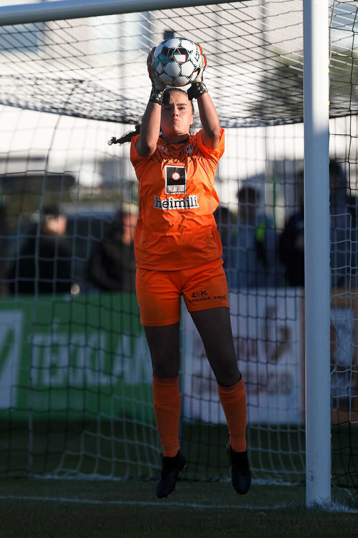 Friðrika Arnardóttir, aðalmarkvörður Þróttar.