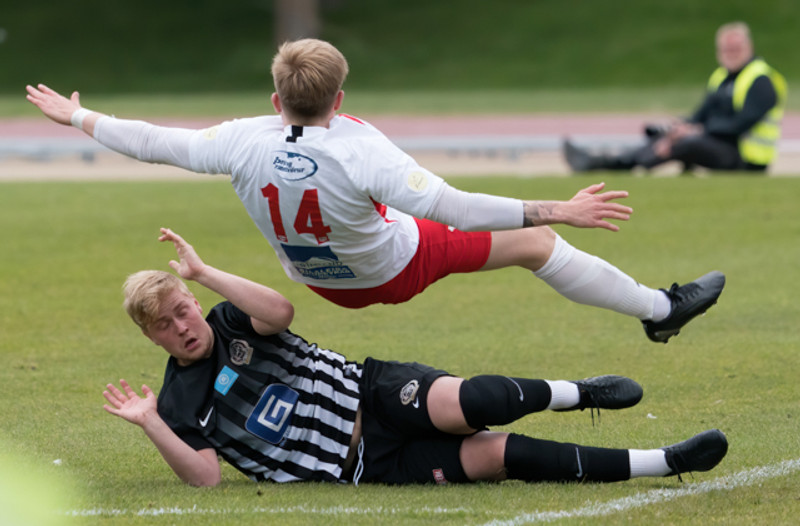 Tómas Örn: Ég gaf þeim þriðja markið, Þórshjartað tók yfir