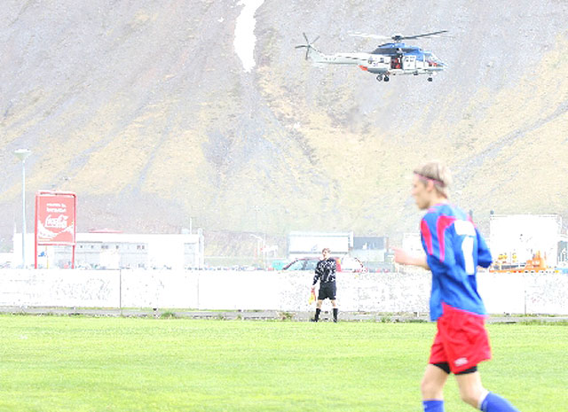 Andri Rúnar skoraði mark BÍ/Bolungarvíkur.