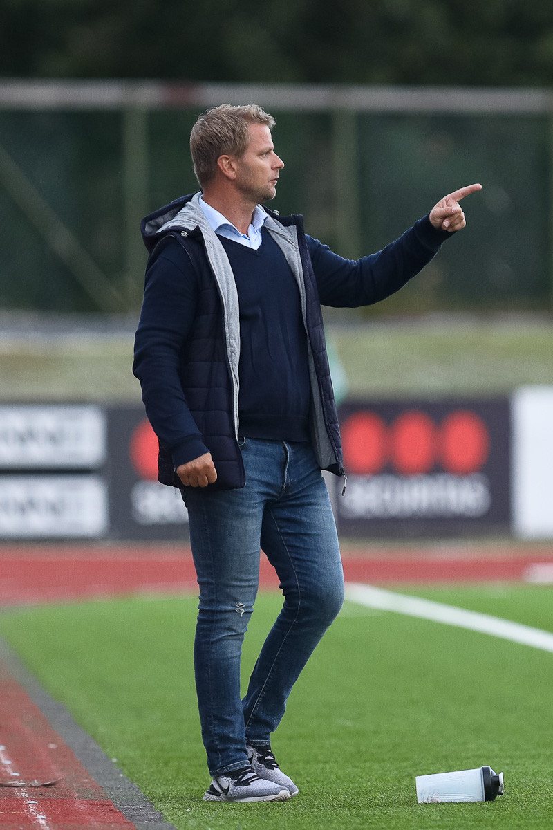 Ágúst Gylfason, þjálfari Gróttu.