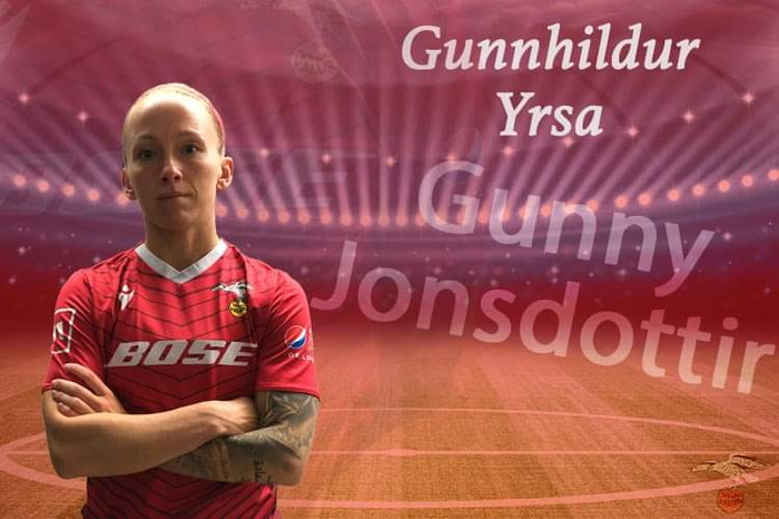 Gunnhildur Yrsa er mætt í Val