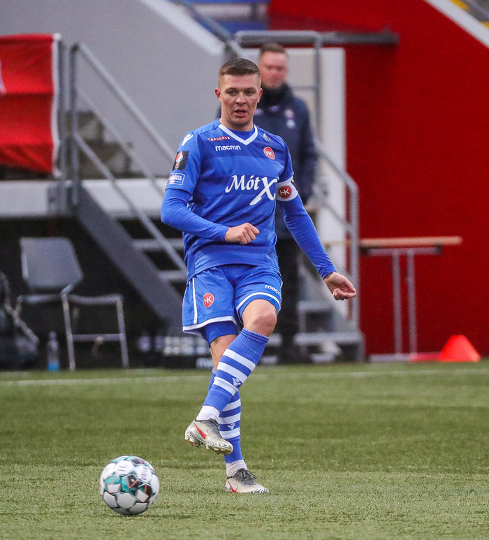 Leifur Andri er með bandið