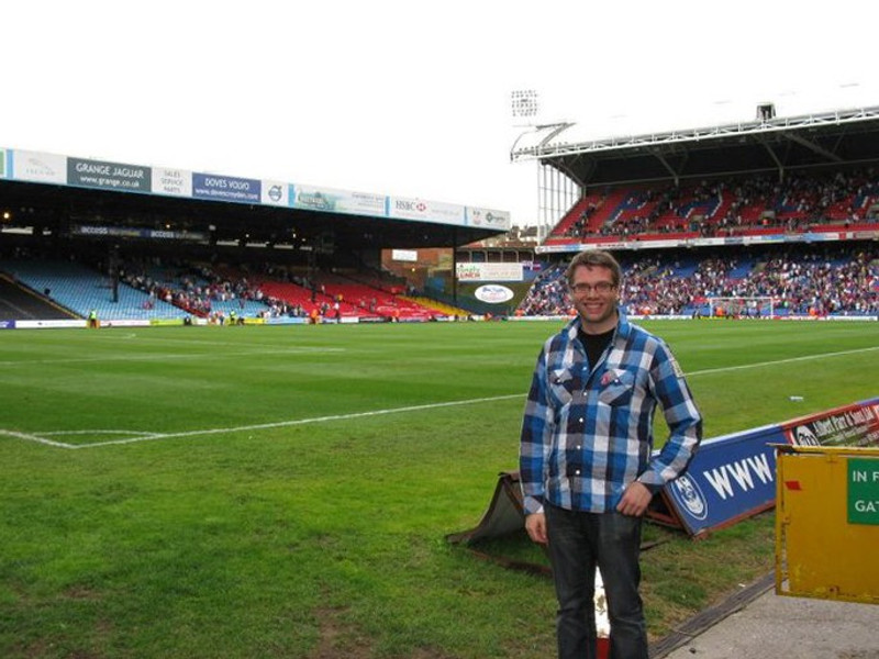 Á Selhurst Park.