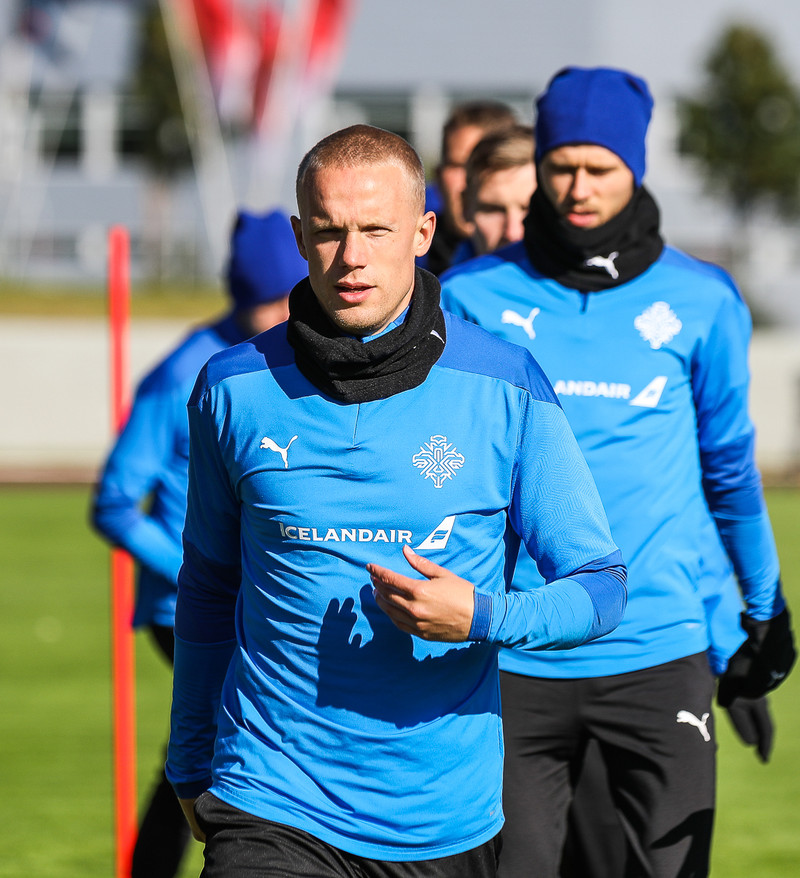 Hjörtur veit ekki hvort hann verði áfram hjá Bröndby á komandi tímabili.