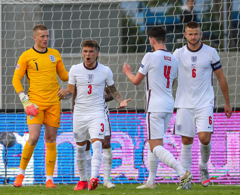 England tapaði fyrir Danmörku.