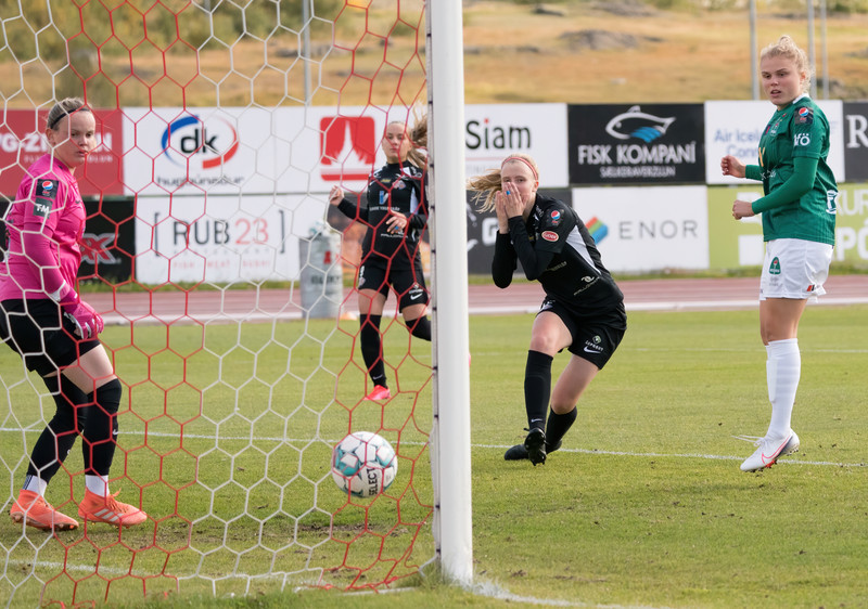 Myndaveisla: Breiðablik skoraði sjö á Akureyri