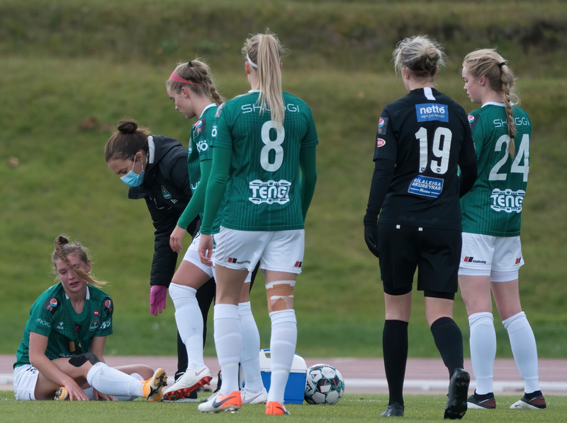 Myndaveisla: Breiðablik skoraði sjö á Akureyri