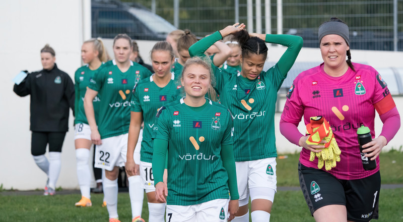 Myndaveisla: Breiðablik skoraði sjö á Akureyri