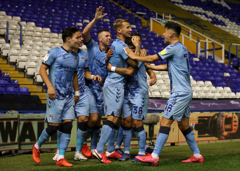 Coventry fagnar marki.