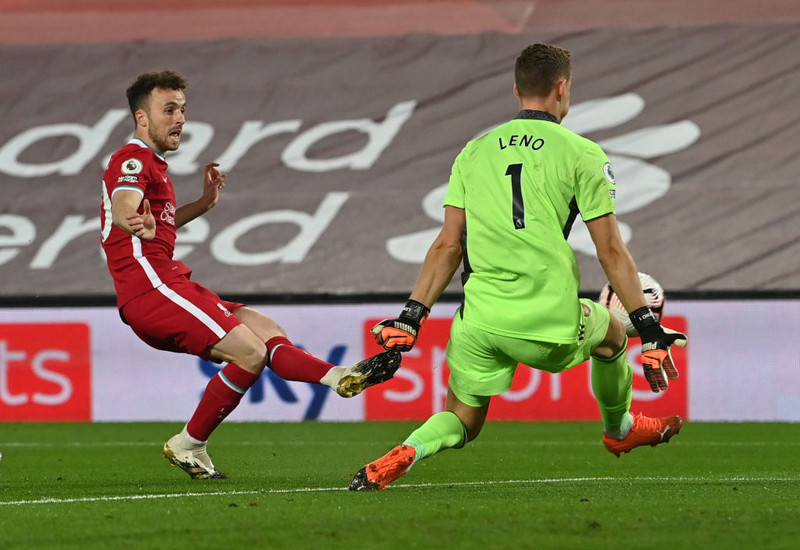 Diogo Jota skoraði í kvöld.