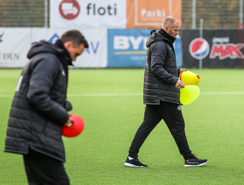 Myndaveisla: U21 æfði fyrir leikinn gegn Ítölum í gær