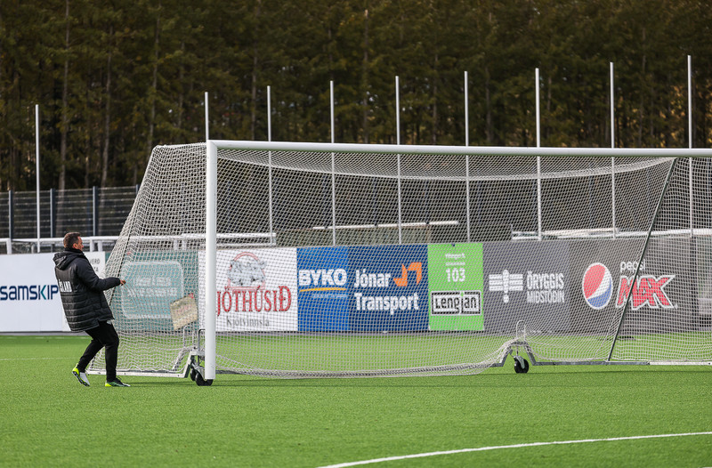 Myndaveisla: U21 æfði fyrir leikinn gegn Ítölum í gær