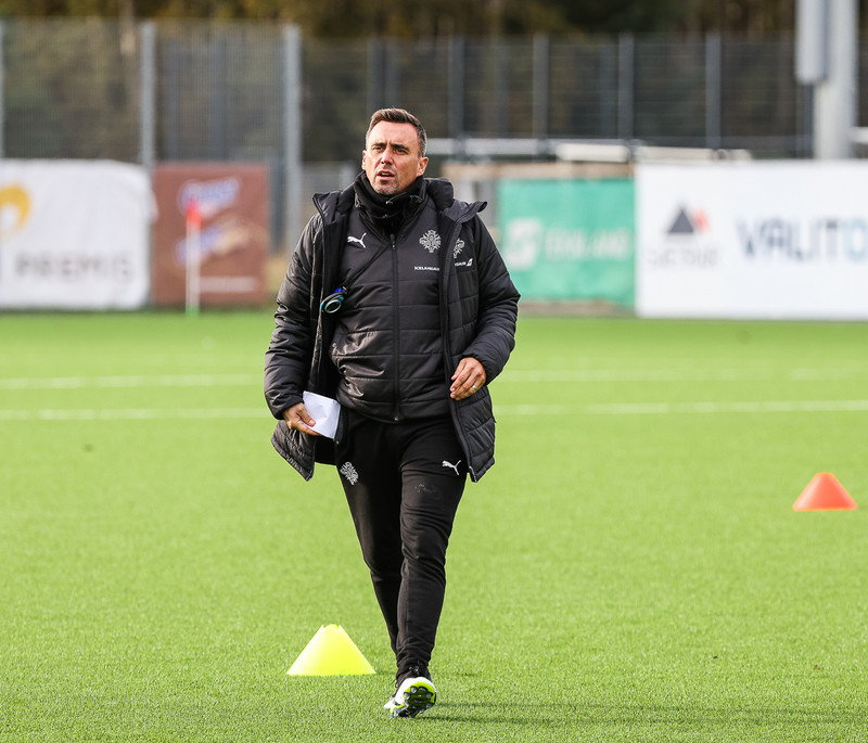 Myndaveisla: U21 æfði fyrir leikinn gegn Ítölum í gær