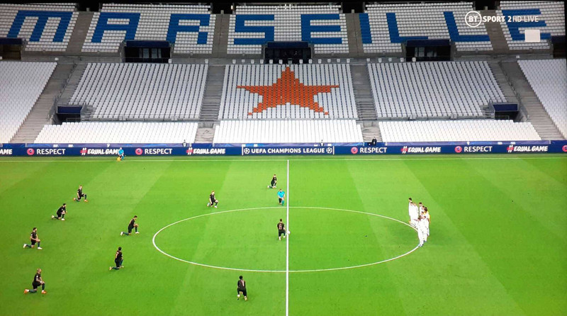 Aðsent skjáskot úr útsendingu BT Sport.